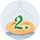 Restaurant voucher worth 200 EUR